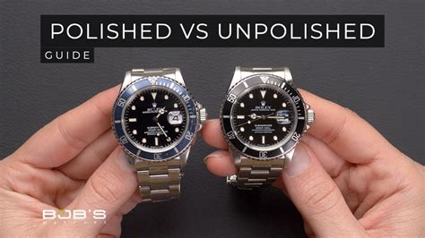 why not polish rolex|should i polish my watch.